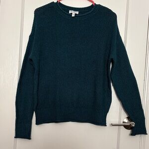 Jessica Simpson Deep Teal Crew Neck Sweater